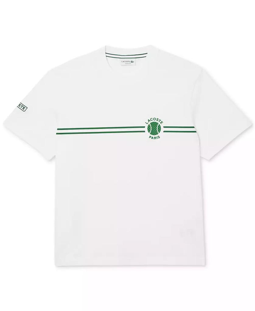 Lacoste Men's Heritage Short Sleeve Graphic Tennis T-Shirt