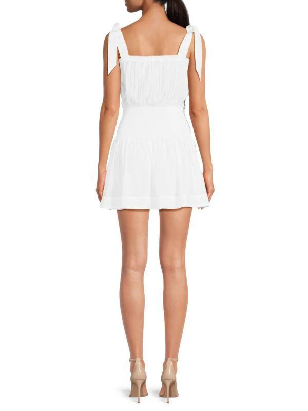 Ramy Brook Hale Smocked Fit & Flare Dress 2