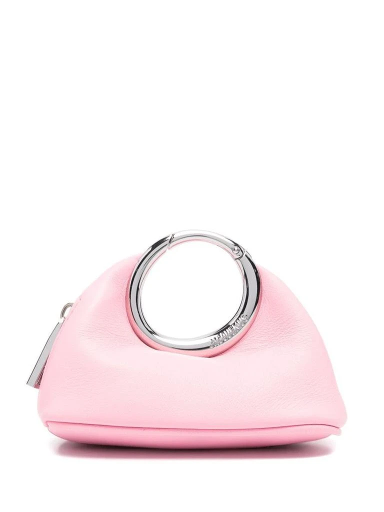 Jacquemus Jacquemus Pink Lamb Leather Keyrings 1