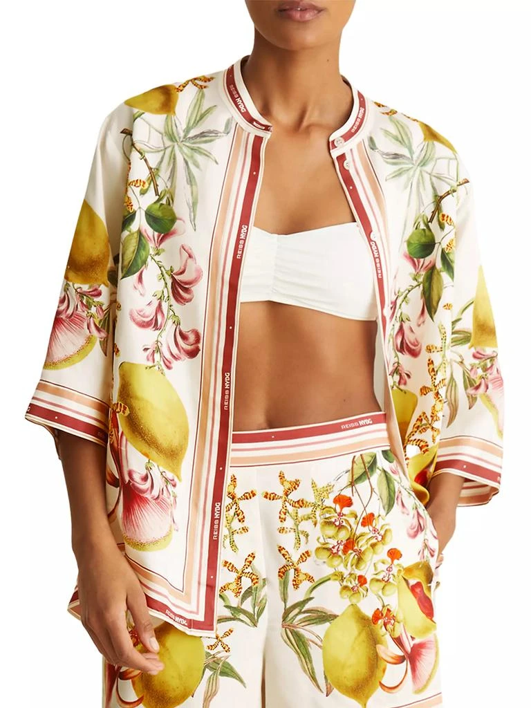 REISS Reiss x NYBG Winona Botanical Shirt 3