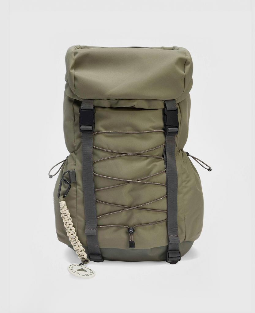 Stella McCartney Stella McCartney - Logo Hiking Backpack, Woman, Green
