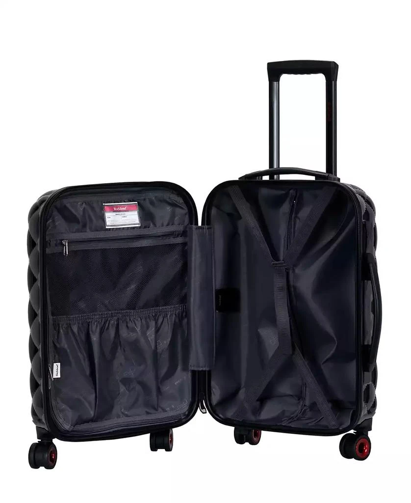 Rockland Quilt 3-Pc. Hardside Luggage Set 5