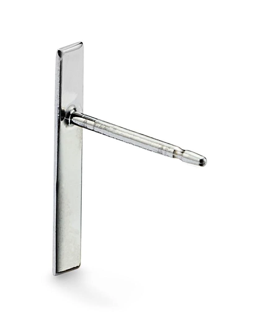 Bloomingdale
s Bar Stud Earrings in 14K White Gold 3