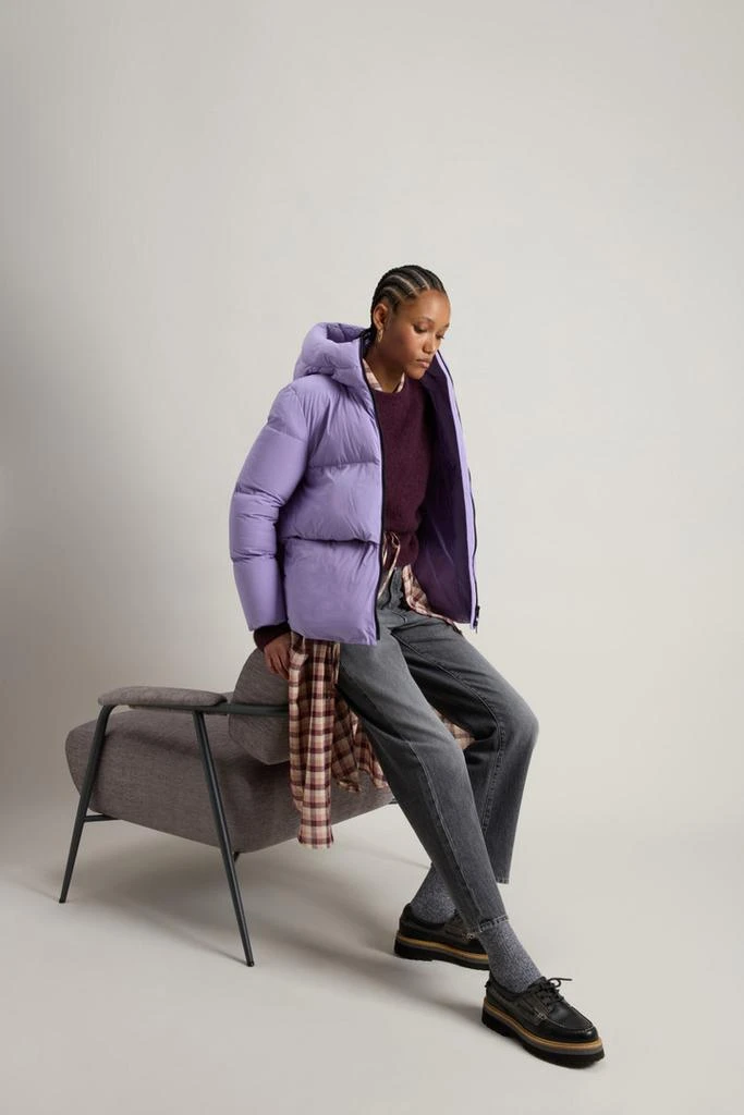 Woolrich Pants in Pure Cotton Denim - Women - Gray 6