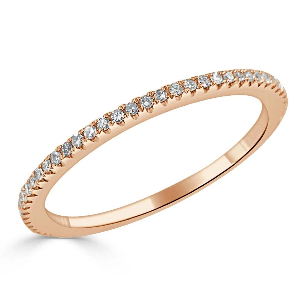 Sabrina Designs 14K Rose Gold Diamond Eternity Band