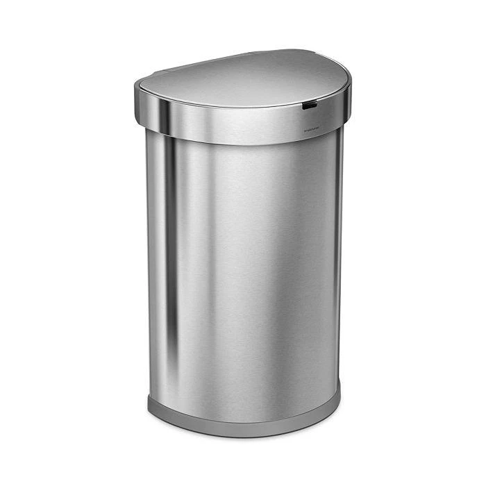 simplehuman 45 Liter Semi-Round Sensor Can 7