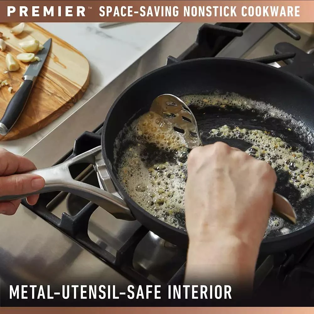 Calphalon Premier 10-pc. Space-Saving Hard-Anodized Nonstick Cookware Set 4