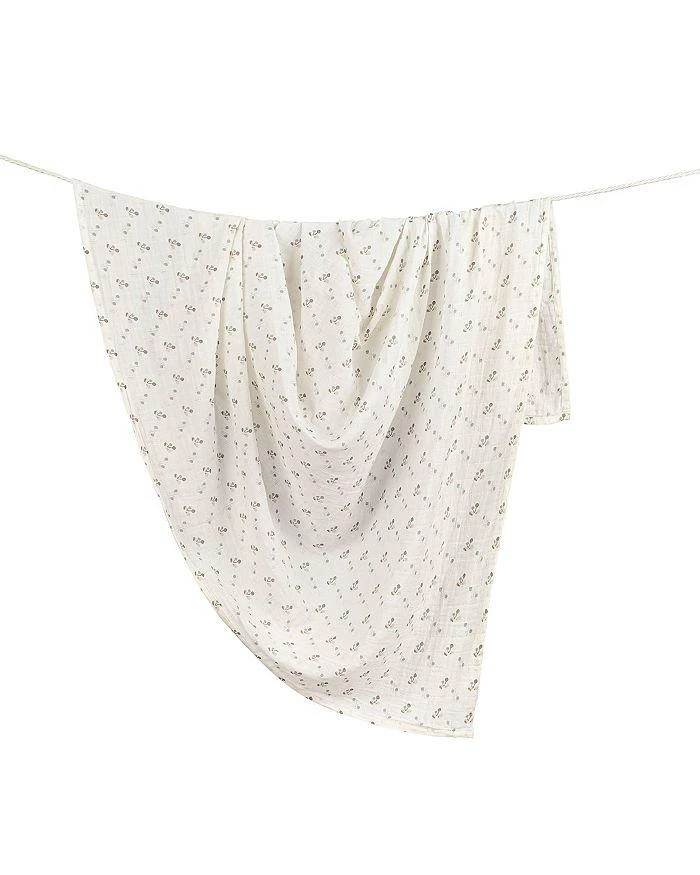 Crane Baby Poppy Single Swaddle Blanket