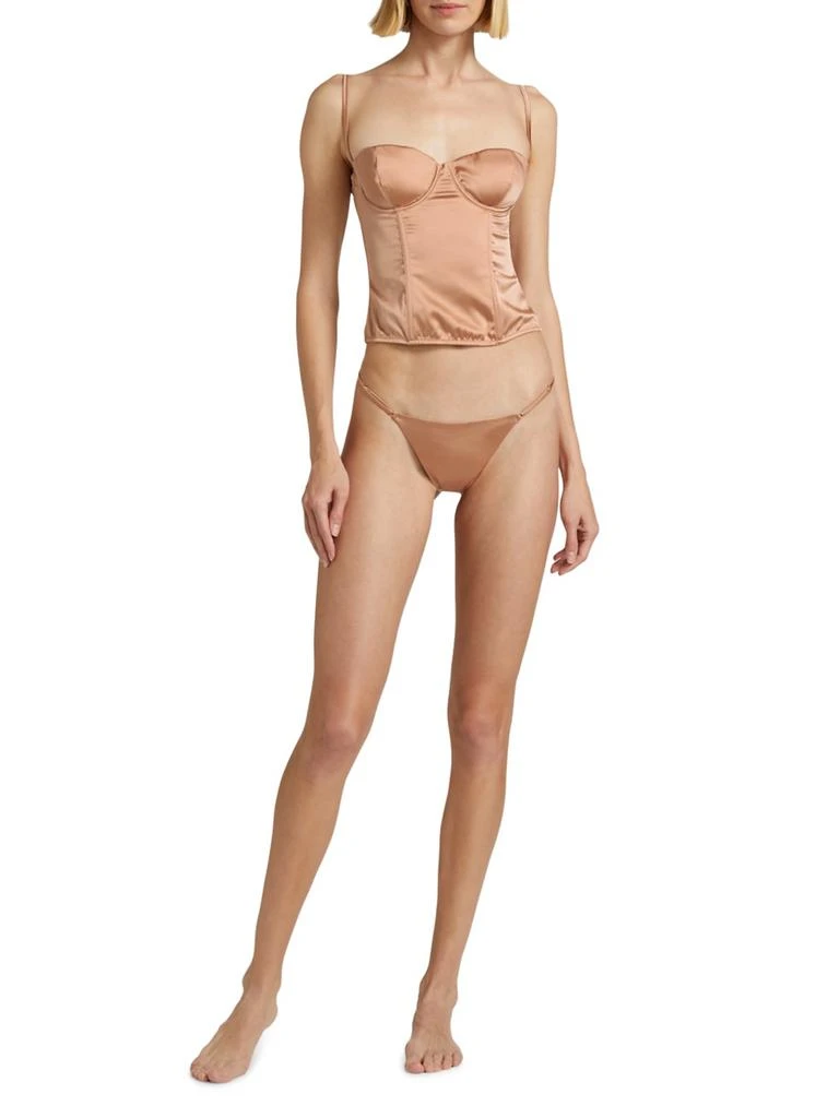 Kiki De Montparnasse Tous Les Jours Silk Bustier 2