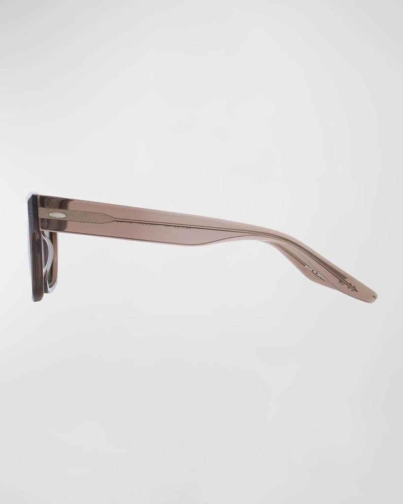 Barton Perreira Men's Zander Plastic Rectangle Sunglasses 2