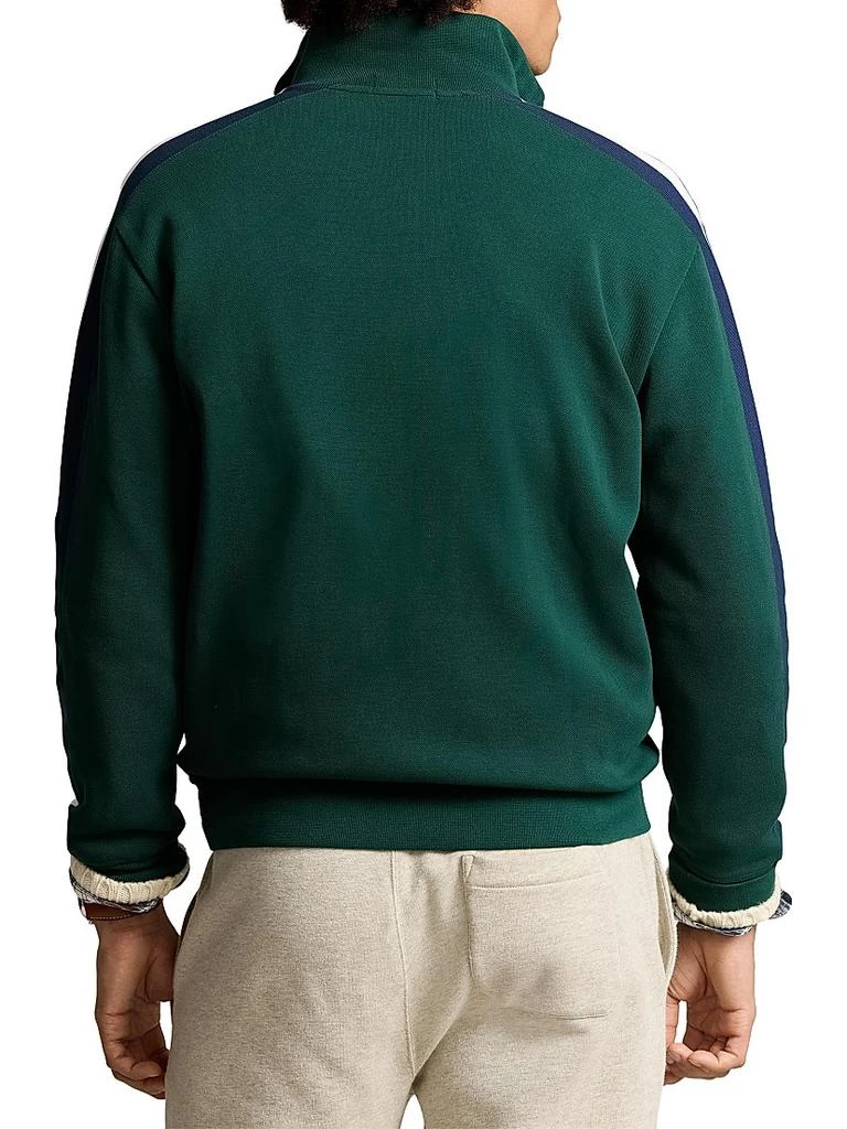 Ralph Lauren Colorblocked Knit Track Jacket 4