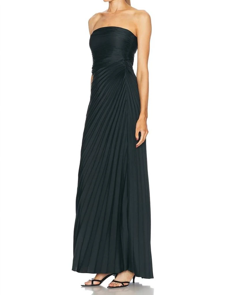 A.L.C. A.L.C. - Bianca Strapless Pleated Maxi Dress 4