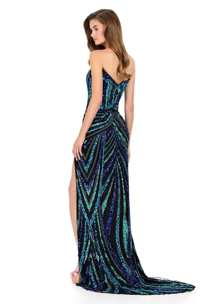 ASHLEYlauren Ashleylauren - Strapless Gown 3