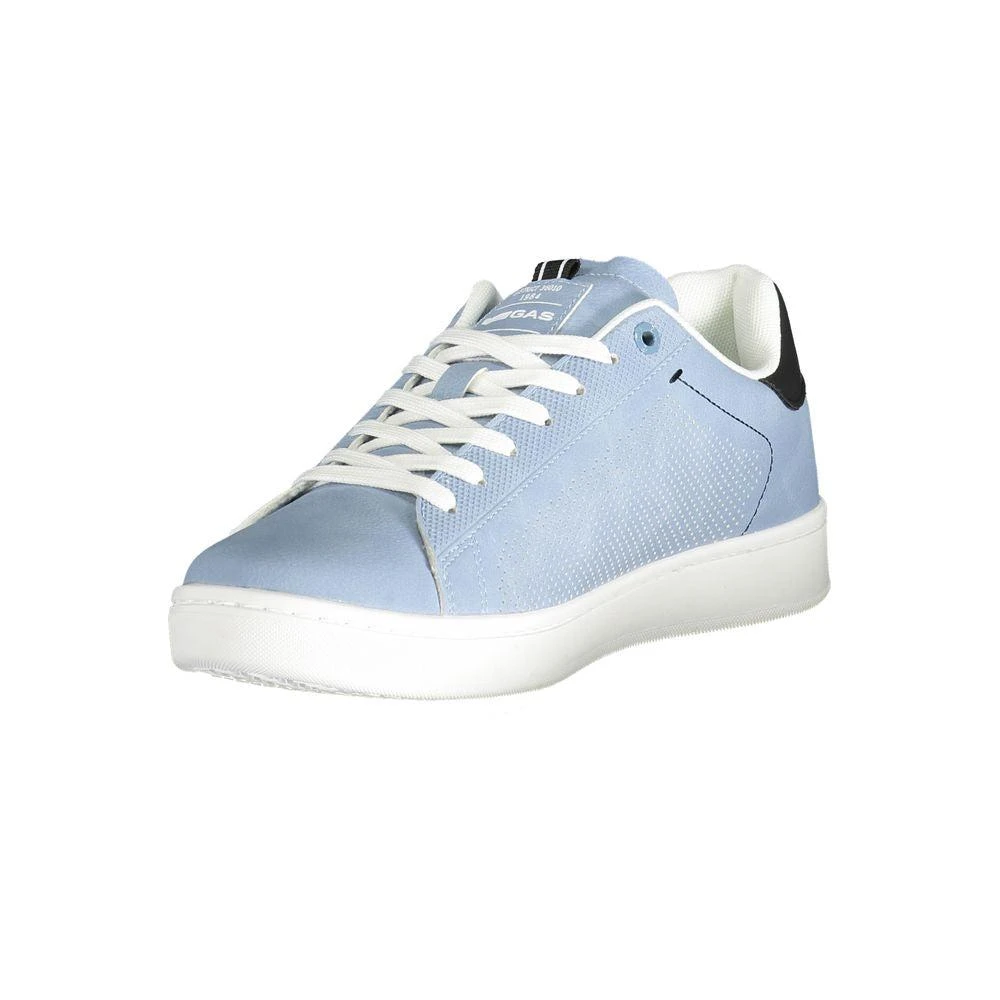 Gas Gas Blue Polyester Men Sneaker 3
