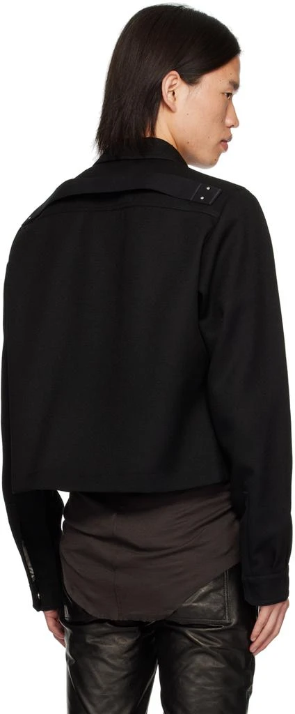 Rick Owens Black Porterville Alice Strobe Jacket 3