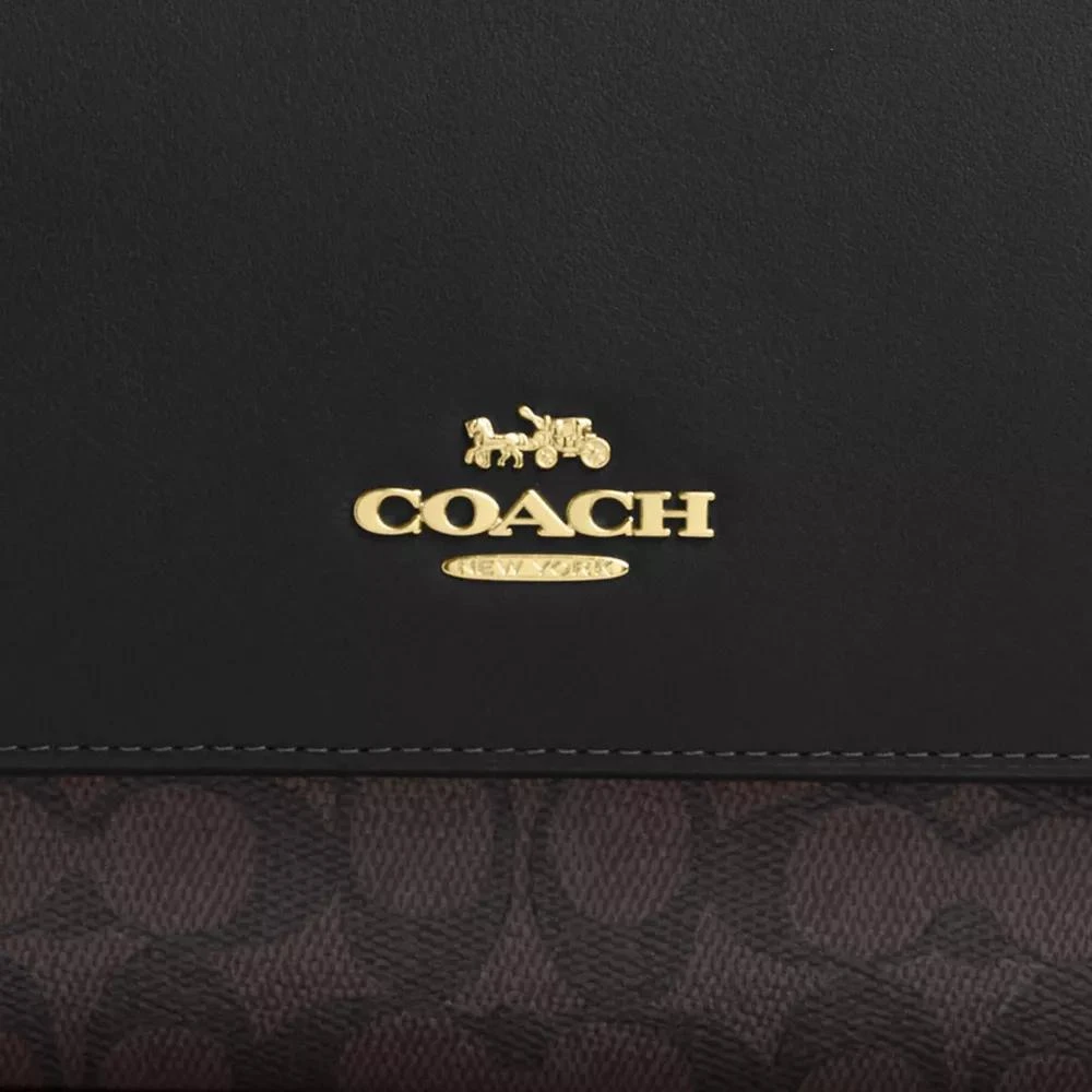 Coach Klare Top Handle Bag In Signature Canvas 7
