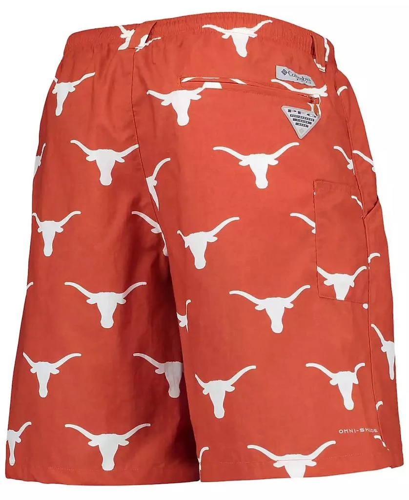 Columbia Men's Texas Orange Texas Longhorns Backcast II Omni-Shade Hybrid Shorts 4