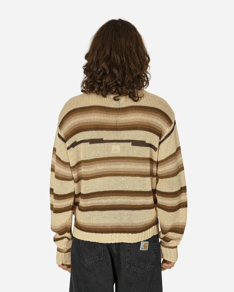 STUSSY Tonal Stripe Sweater Natural 3