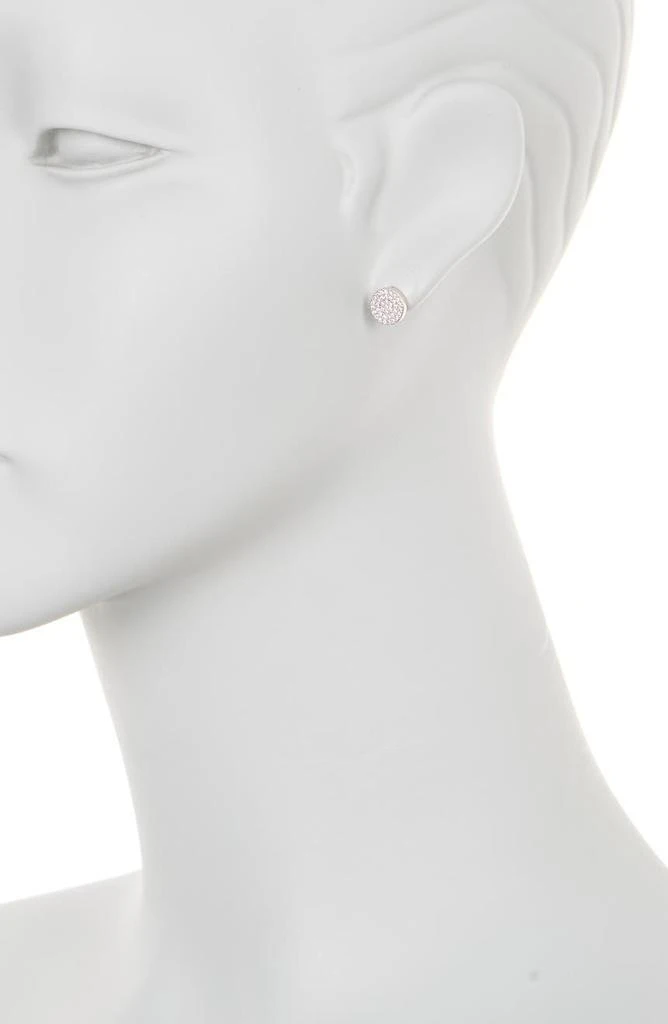 Nadri CZ Pavé Disc Stud Earrings 2