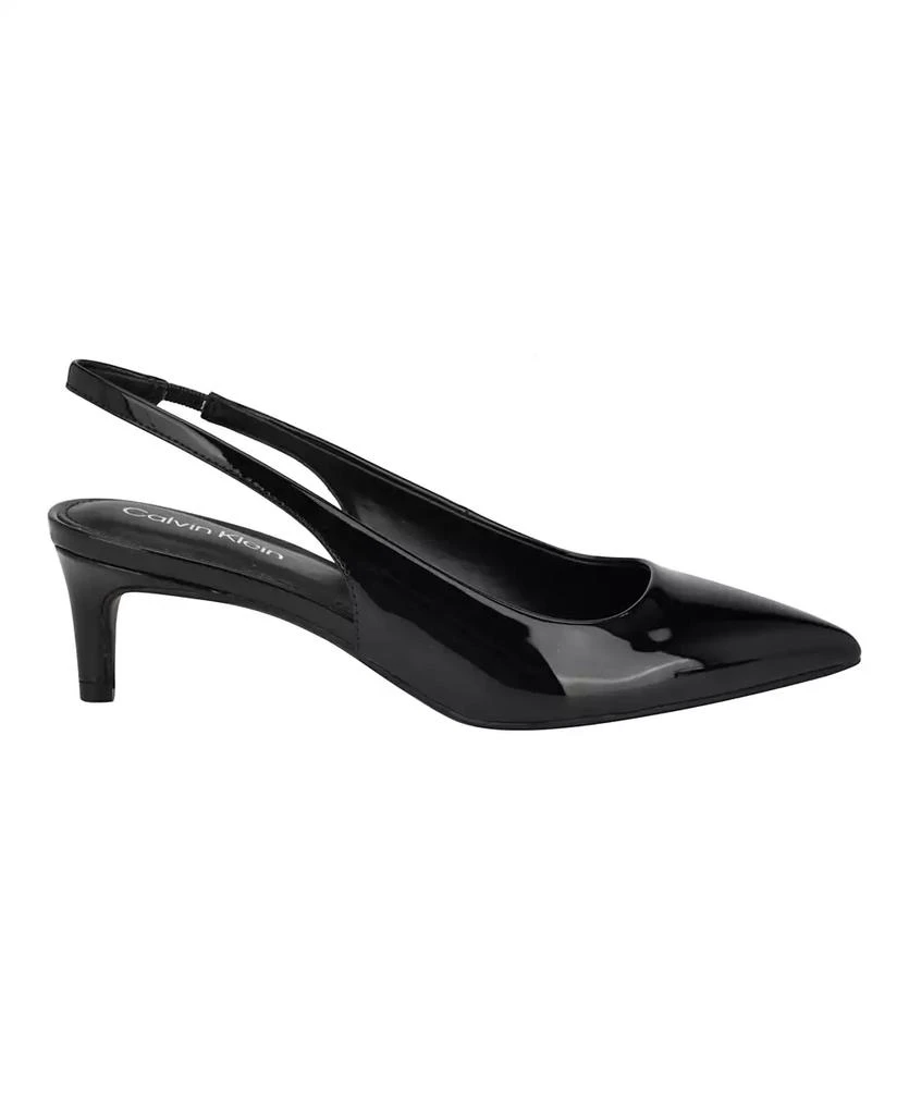 Calvin Klein Women's Dainty Kitten Heel Slingbacks 2