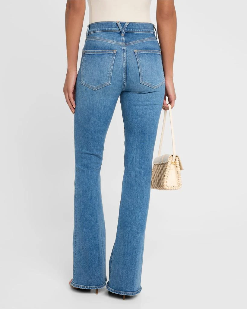 VERONICA BEARD Beverly High-Rise Skinny Flare Jeans 3