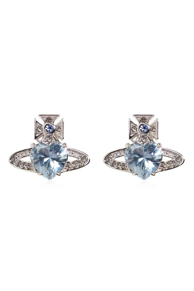 Vivienne Westwood Earrings with shimmering crystals