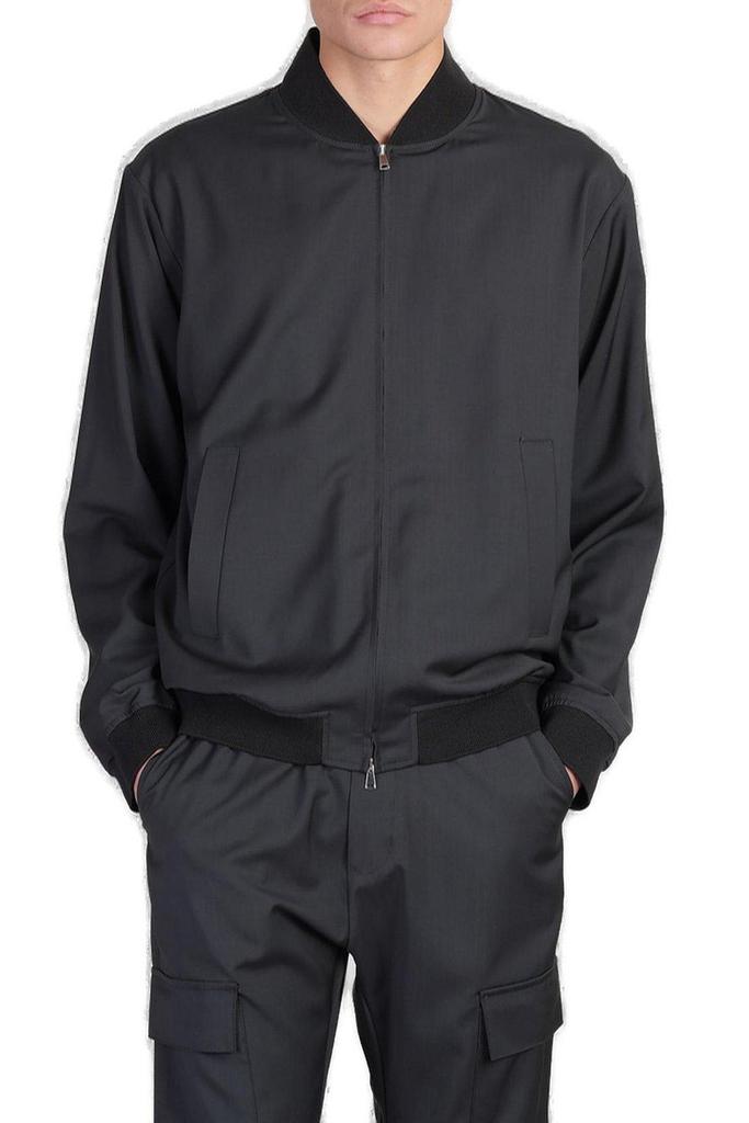 BARENA Tropical Zipped Bomber Jacket