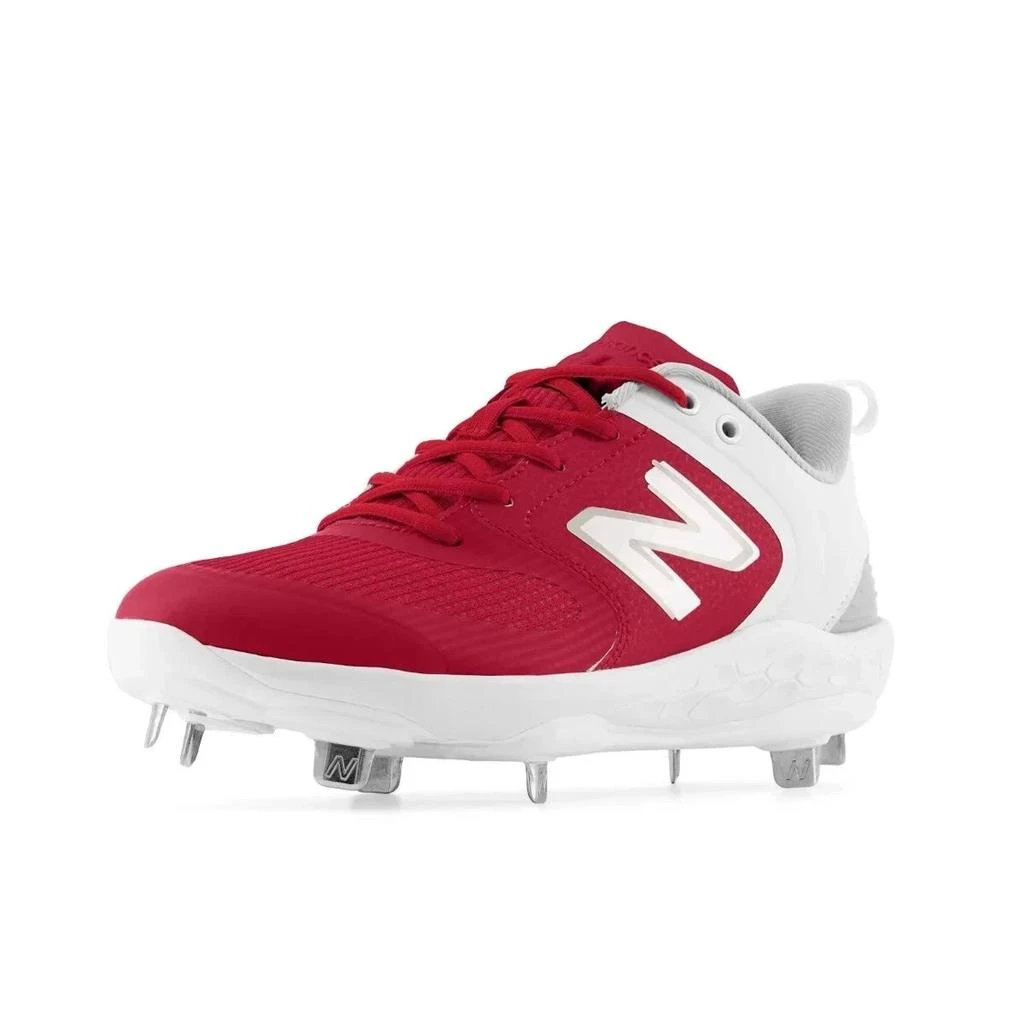 New Balance Fresh Foam X Velo V3 SMVELOR3 Womens Red Softball Cleats RHS6027 2