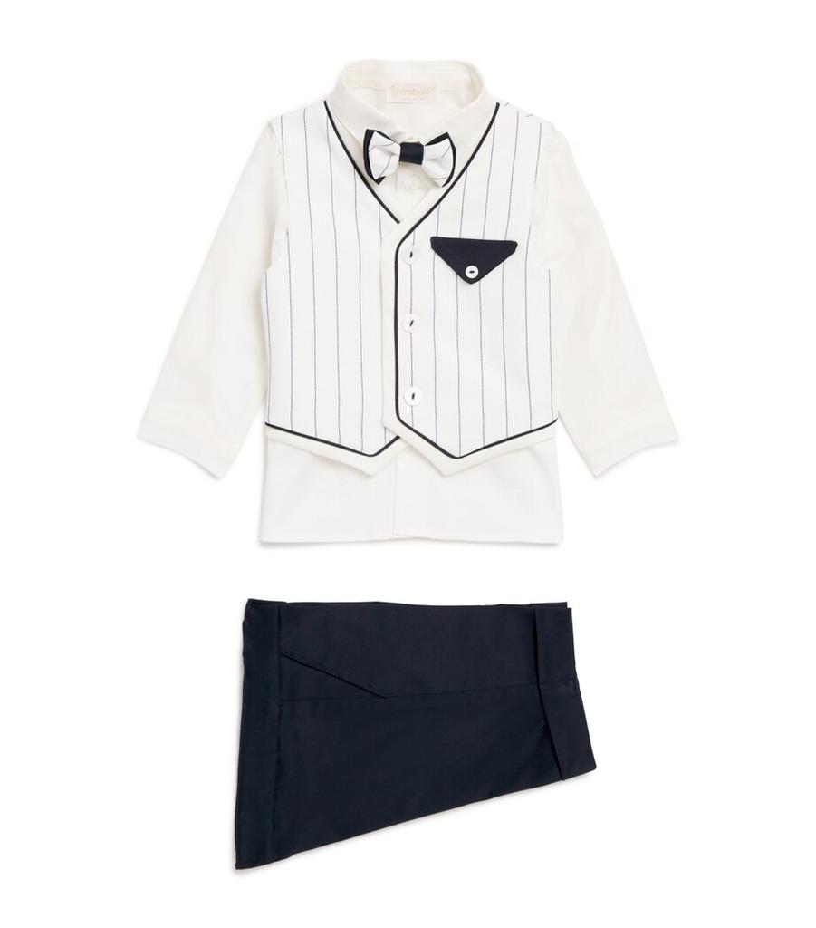 Bimbalo Shirt, Waistcoat and Shorts Set (3-4 Years)