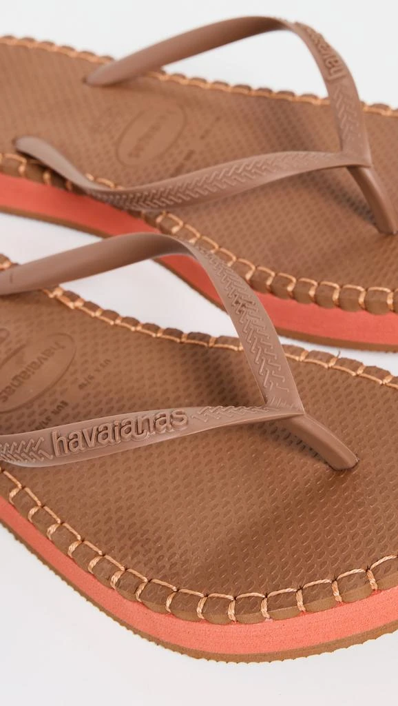Havaianas Slim Flatform Loop Flip Flops 5