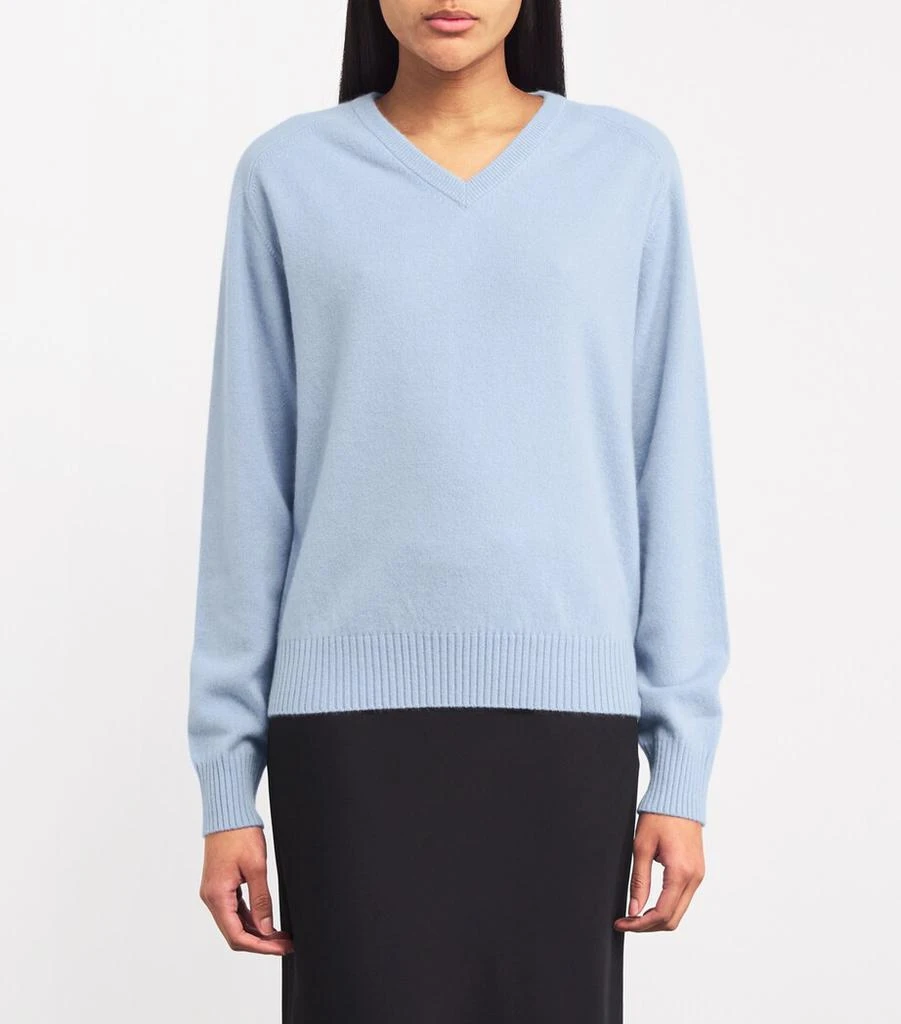 Carven Cashmere V-Neck Sweater 3