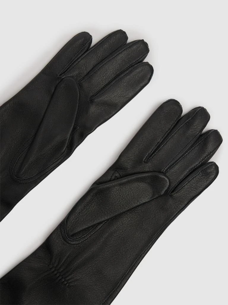 Magda Butrym Leather Long Gloves 2