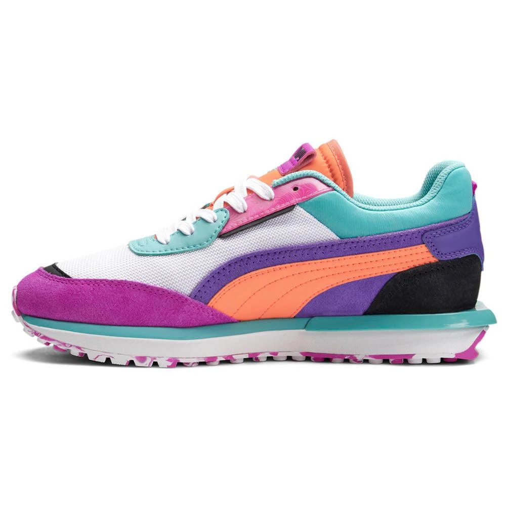 Puma City Rider Hypnotize Lace Up Sneakers 3