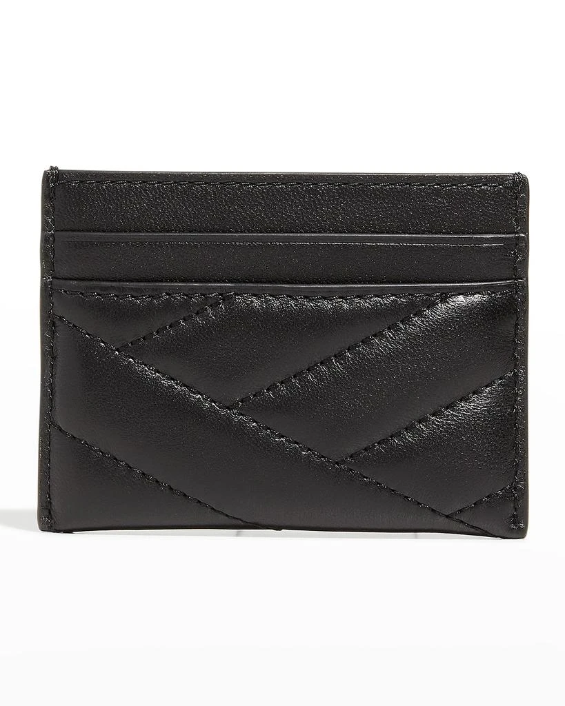 Tory Burch Kira Chevron-Quilted Card Case 4