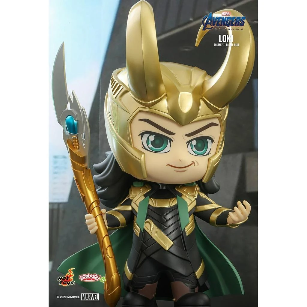 Marvel Hot Toys Cosbaby Avengers Endgame Loki Figure 1