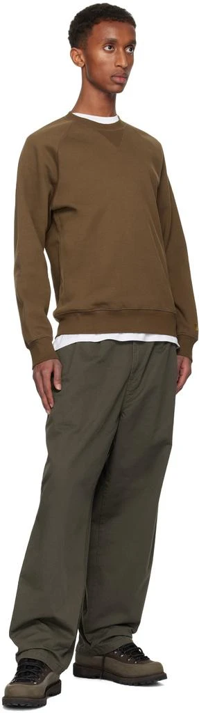 Carhartt WIP Brown Chase Sweatshirt 4