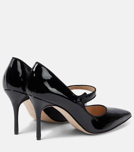 Manolo Blahnik Campari 90 patent leather pumps 2