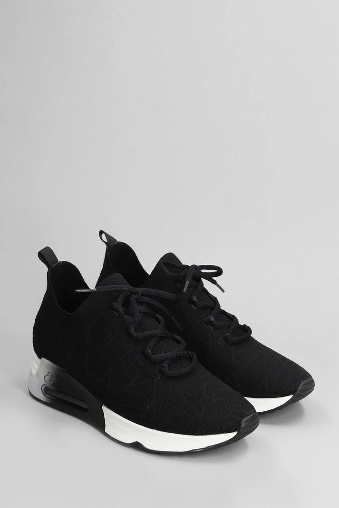 Ash Lucky Star Sneakers In Black Fabric 2