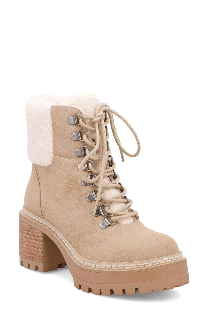 MIA Tiler Faux Fur Platform Lug Boot 1
