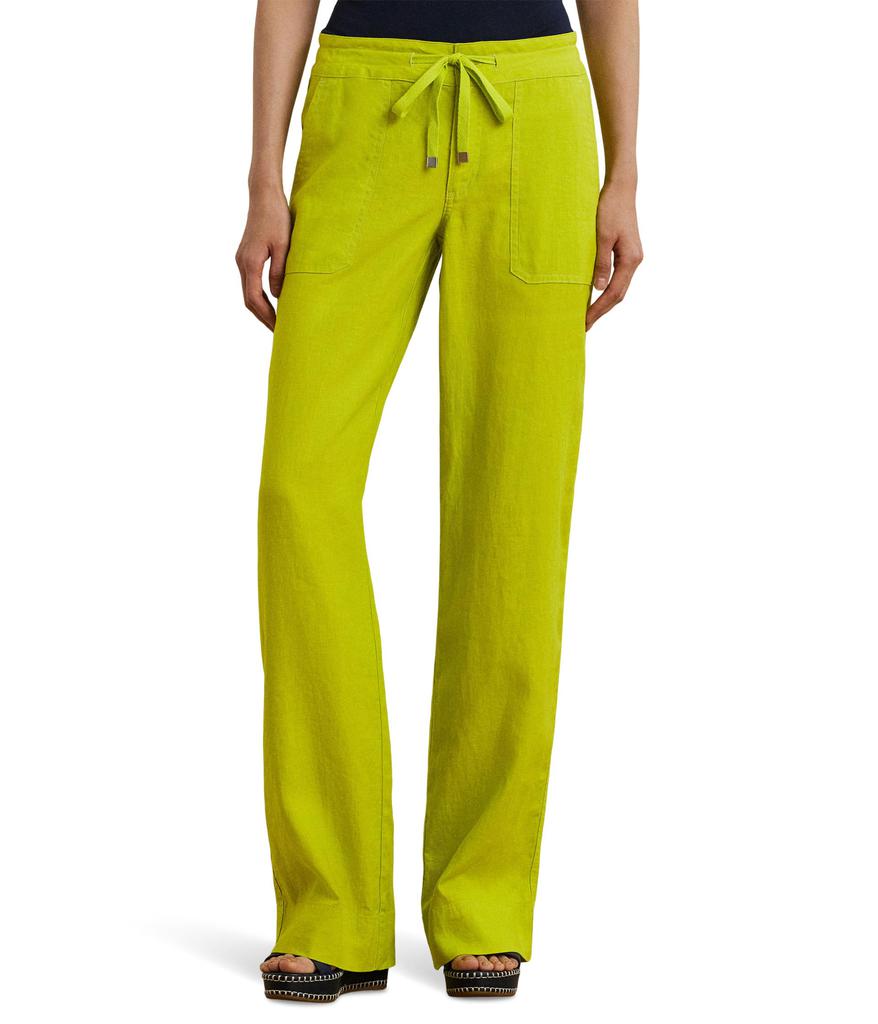 Ralph Lauren Linen Wide-Leg Pants
