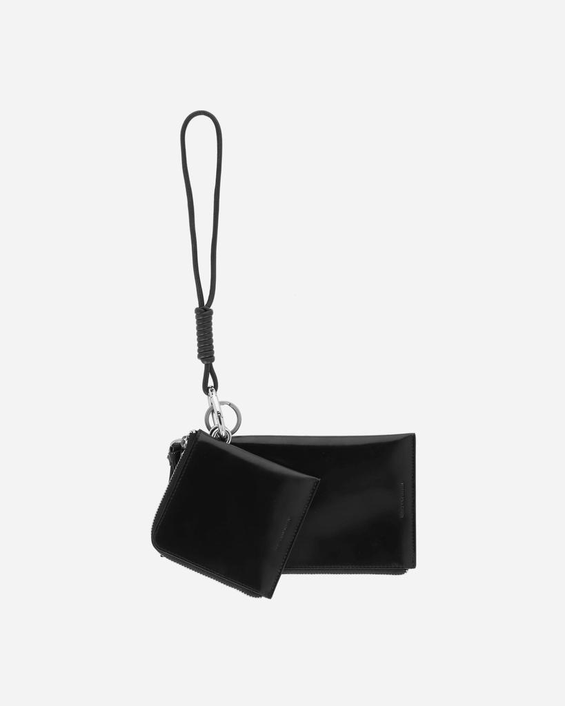 ポーチ DRIES VAN NOTEN | STRAP LEATHER POUCH BLACK UNISEX Dries Van Noten Leather Pouch Black - Handbags - BeyondStyle