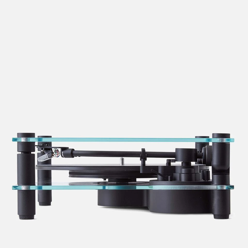 Transparent Turntable/ Record Player - Black 4