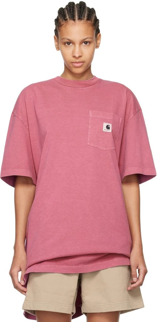 Carhartt WIP Pink Nelson Grand T-Shirt 1