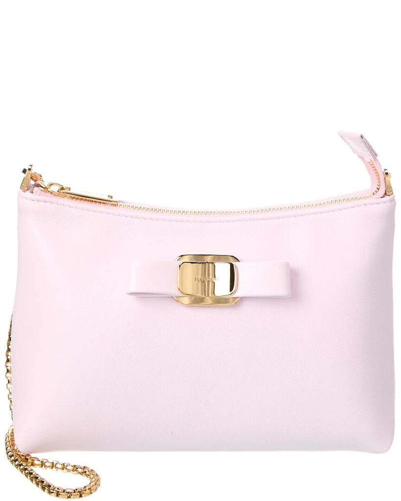 Salvatore Ferragamo Ferragamo Leather Shoulder Bag 1