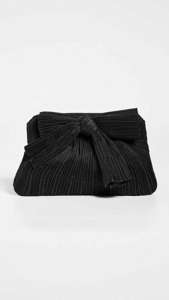 Loeffler Randall Rayne Pleated Frame Clutch with Bow 1