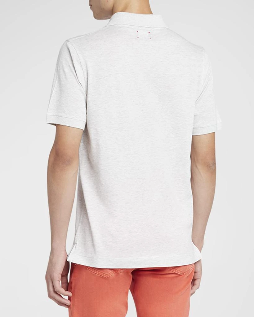 Kiton Men's Cotton Polo Shirt with Snap Placket 3