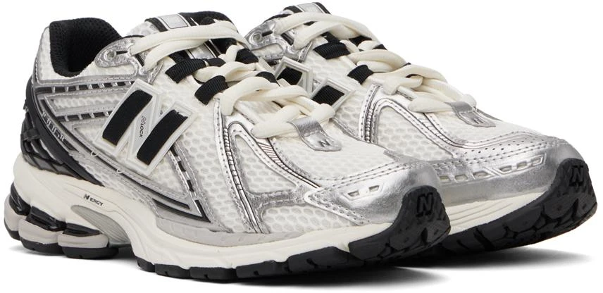 New Balance Silver & Black 1906R Sneakers 4