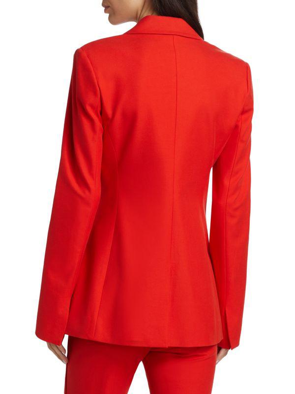 Derek Lam Noah Single-Breasted Cotton-Blend Jacket