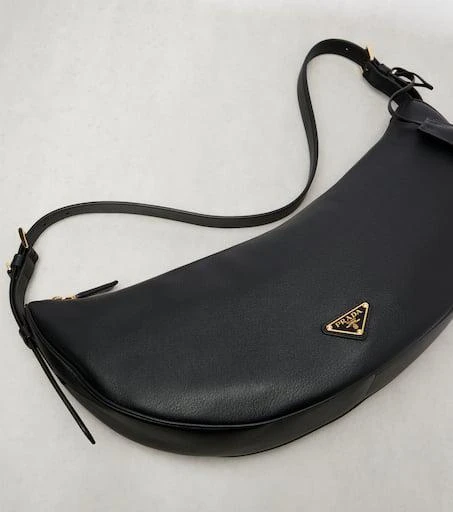 Prada Prada Demi-Lune Large leather shoulder bag 6