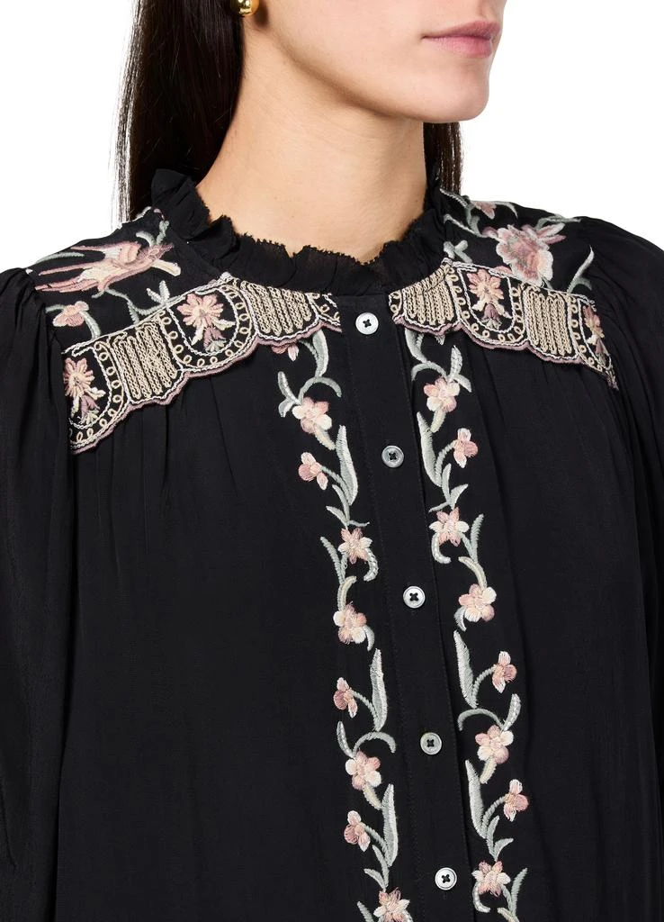 Sea New York Lacey embroidery long sleeved tunic dress 4